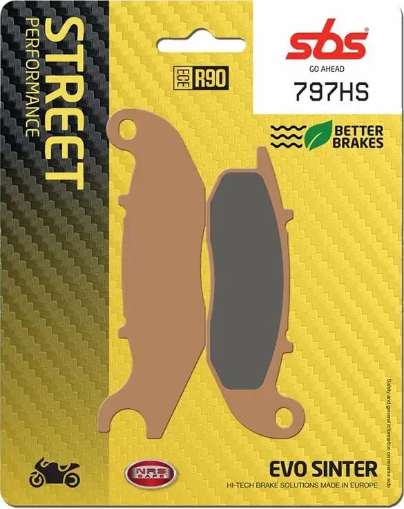 Спирачна накладка HS sintered street SBS 797HS
