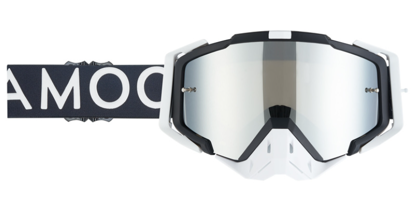 Мотокрос очила AMOQ Aster MX Goggles Black-White