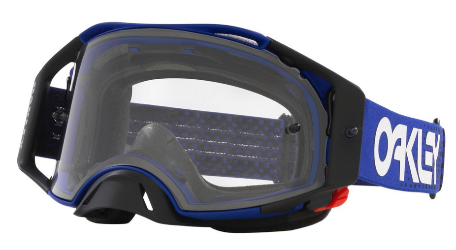 Мотокрос очила OAKLEY Airbrake MX Moto Blue B1B with Clear visor