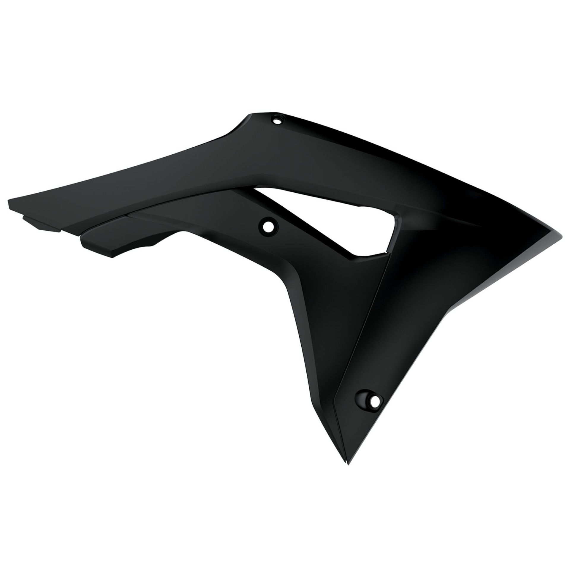Пластмасови капаци за радиатор Polisport HONDA CRF250R - 2004-09 BLACK