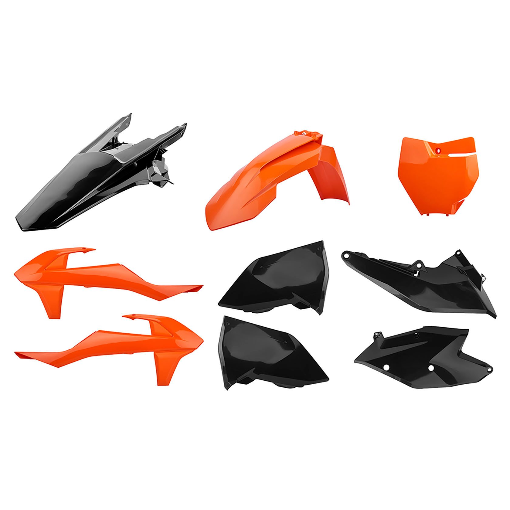 Пластмасов Enduro кит Polisport за KTM EXC/ EXC-F/XC-W/ XCF-W-2020-21 OEM Color