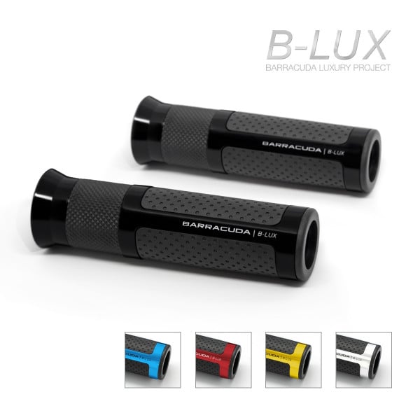Ръкохватки BARRACUDA B-LUX RACING GRIPS SILVER 