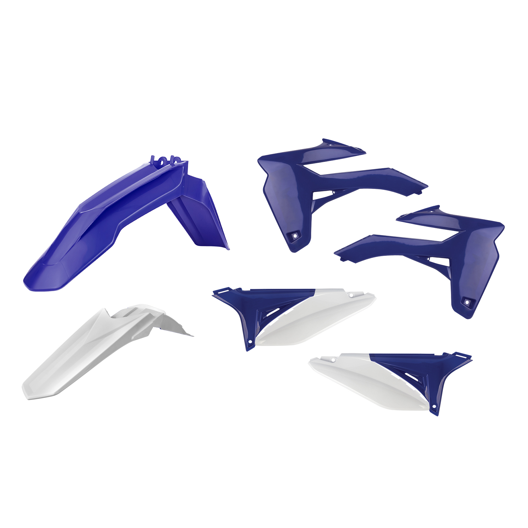 Пластмасов Enduro Standard кит Polisport за Sherco SE-R/SEF-R - 2016 Blue OEM Color