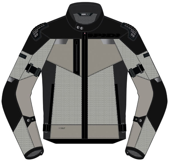 Лятно текстилно мото яке SPIDI VENT PRO  Black/Ice