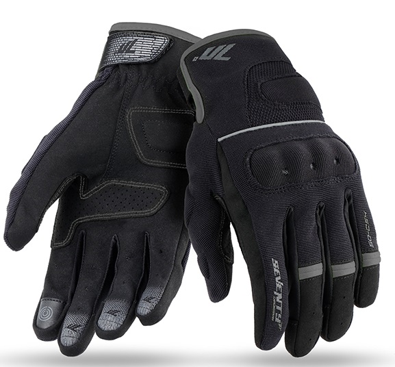 Текстилни ръкавици 70 DEGREES SUMMER URBAN BLACK/GREY