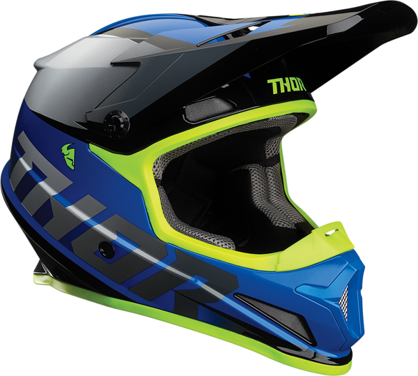 Мотокрос каска THOR SECTOR FADER BLUE/BLACK