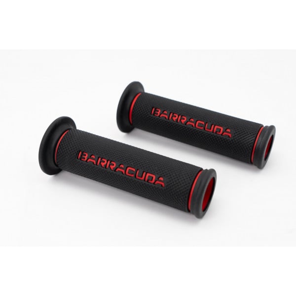 Мото ръкохватки BARRACUDA BASIC RACING GRIPS RED 