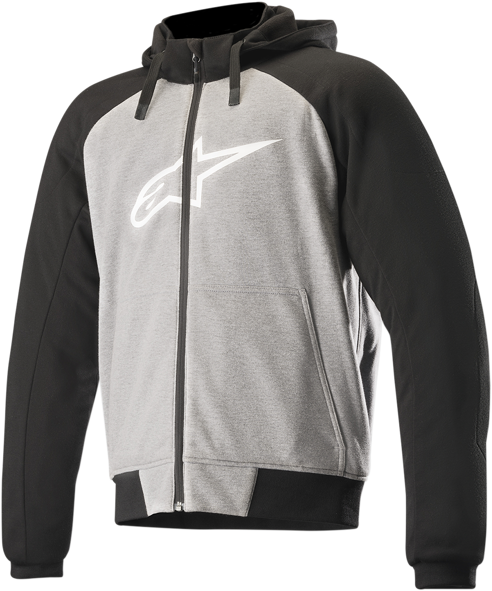 Мото суичър ALPINESTARS Chrome Sport Hoodie GRAY/BLACK