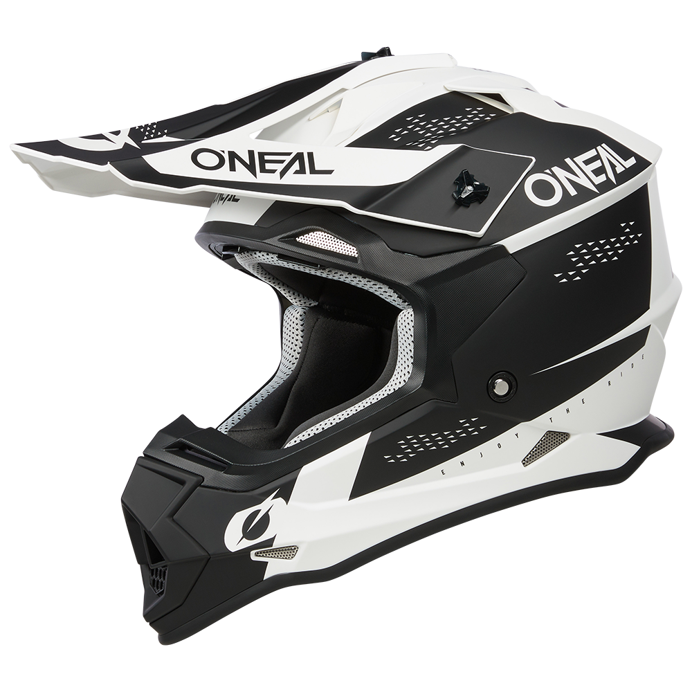 Мотокрос каска O'NEAL 2SERIES SLAM V.23 BLACK/WHITE
