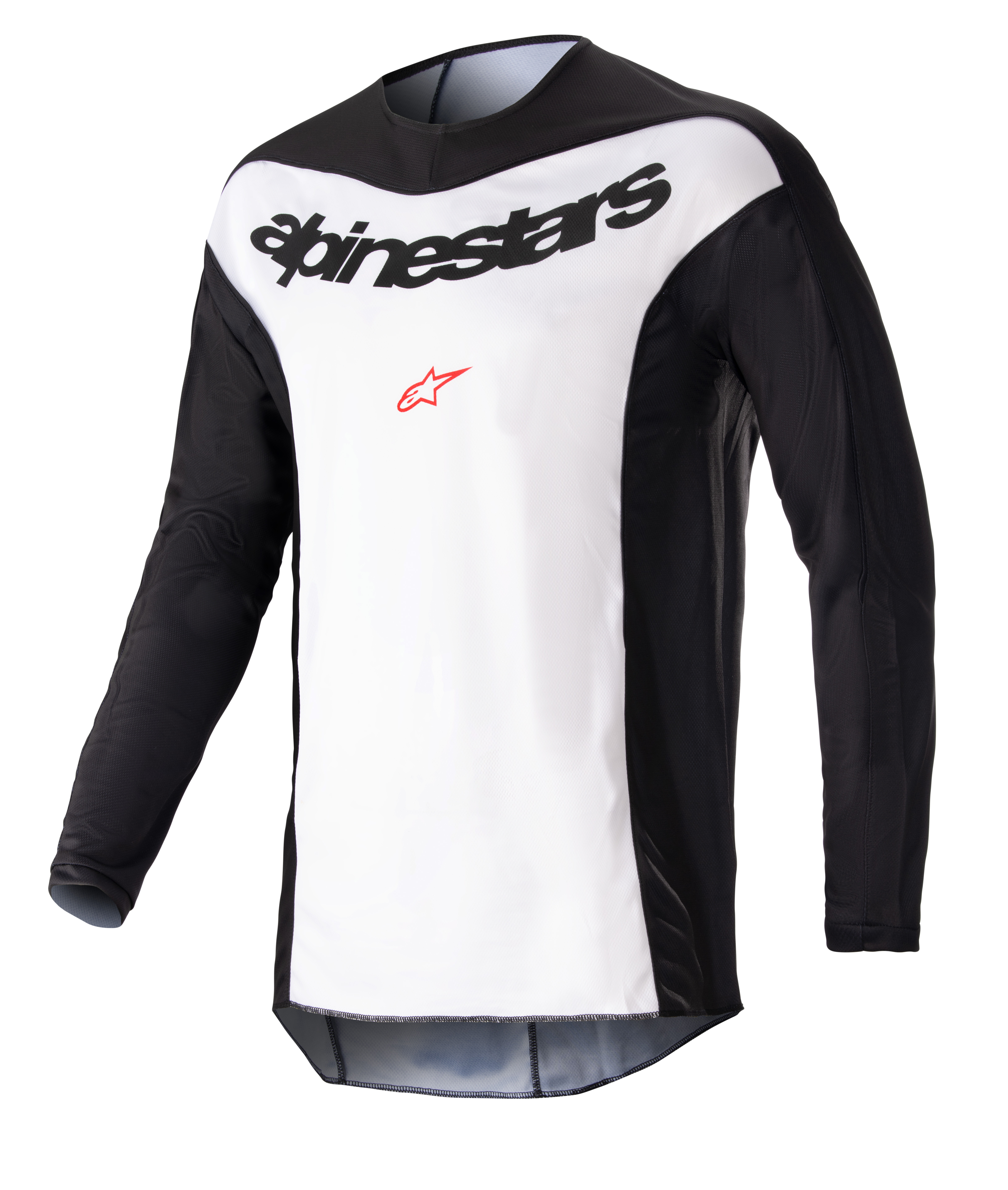 Мотокрос джърси ALPINESTARS  Fluid Lurv BLACK/WHT 