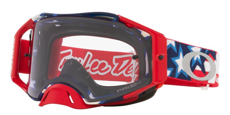 Мотокрос очила OAKLEY Airbrake TLD Red Banner Prizm MX Low Light Lens