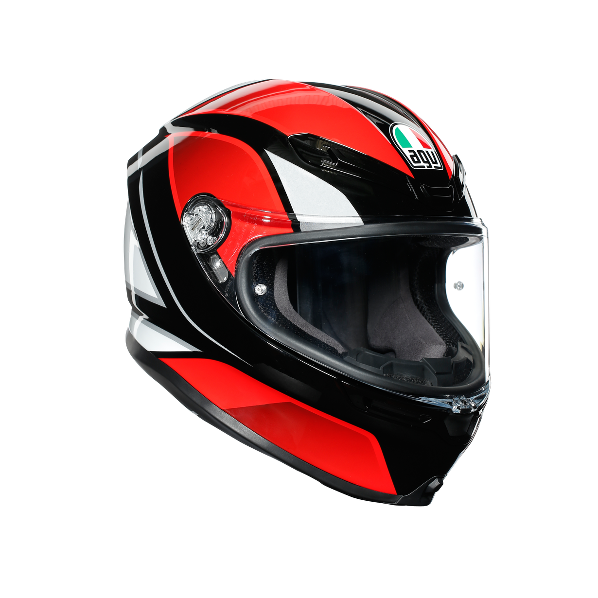 КАСКА K-6 S HYPHEN BLACK/RED/WHITE