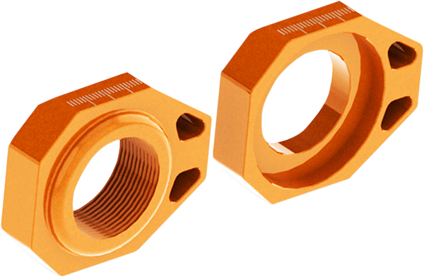 Блок втулка за задна ос SCAR Axle Blocks KTM SX 125/250 13-22 / SXF 250/350/450 13-22 ORANGE