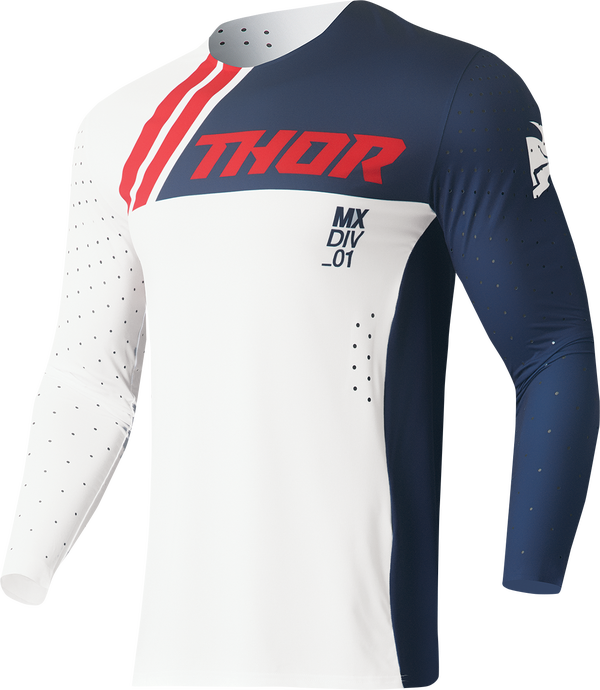 Мотокрос джърси THOR PRIME DRIVE NAVY WHITE 