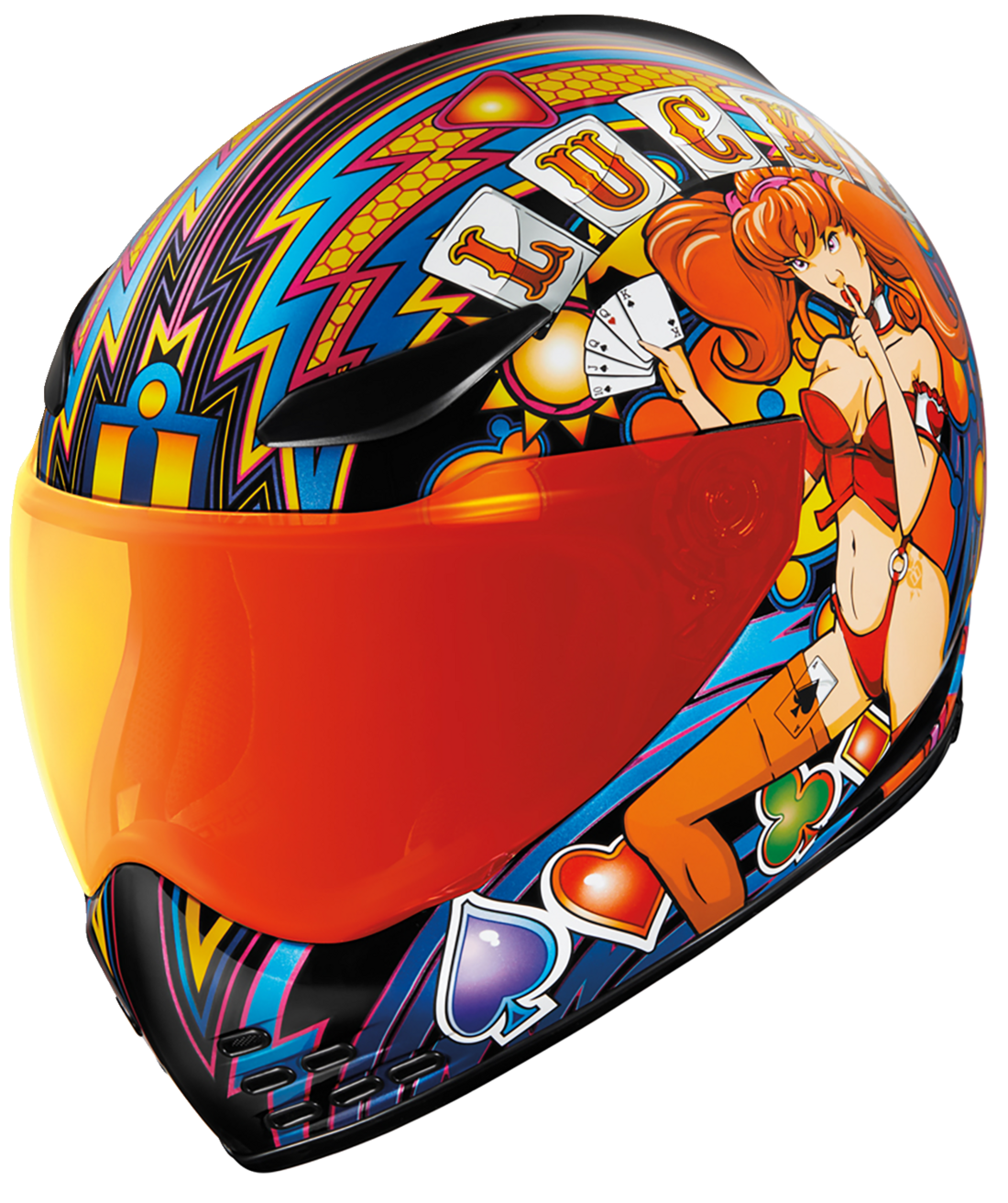 Каска ICON Domain™ Lucky Lid N4