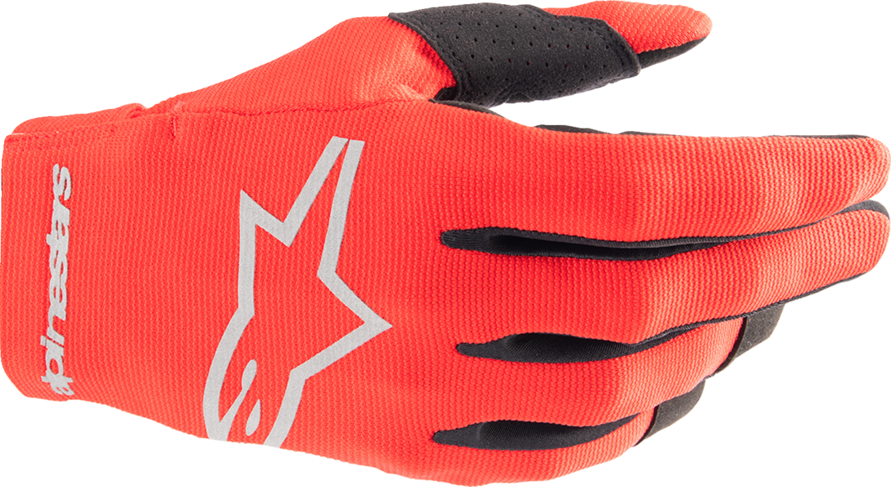 Мотокрос ръкавици ALPINESTARS RADAR 24 RED/SLV