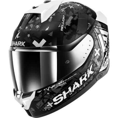 Каска SHARK SKWAL i3 HELLCAT BLACK/WHITE