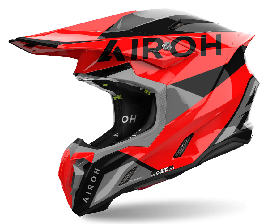 Мотокрос каска AIROH TWIST 3 KING RED GLOSS