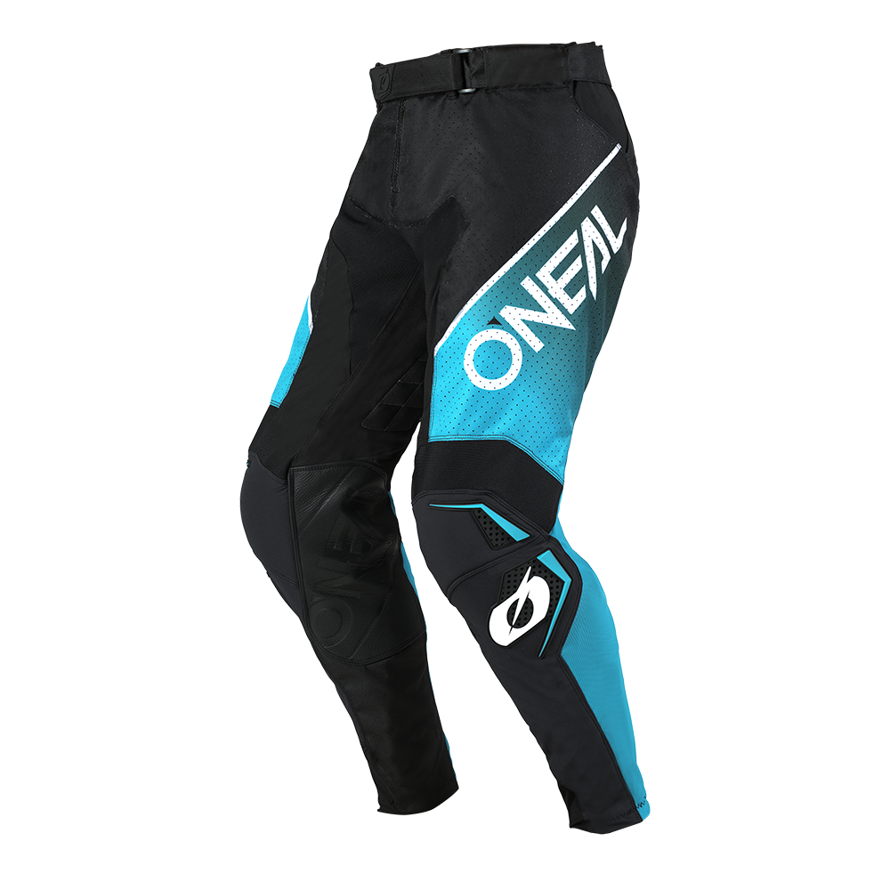Мотокрос брич O'NEAL HARDWEAR AIR SLAM BLACK/TEAL V.25