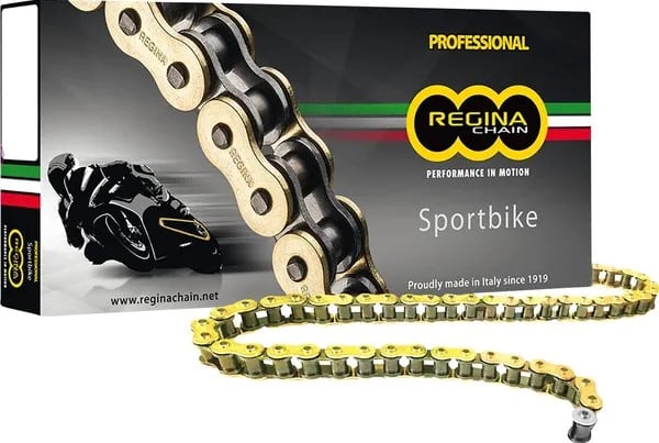 Мото верига REGINA CHAIN 530ZRP 130RS+RH