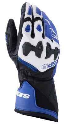 Кожени ръкавици ALPINESTARS SP-9 BLUE/NAVY/WHITE