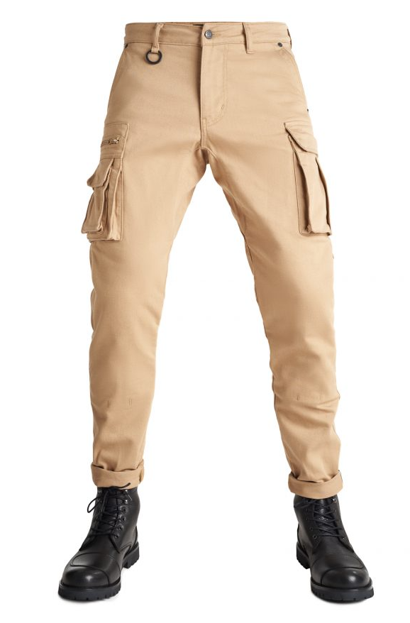 Мото дънки PANDO MOTO Desert Cargo Beige Cordura® - SUPER LONG