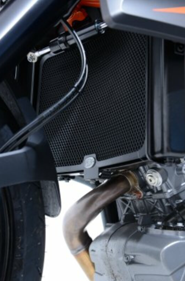 Протектор за радиатор R&G Racing Aluminium Radiator guard Black - KTM 1290 Super Duke R 14-19
