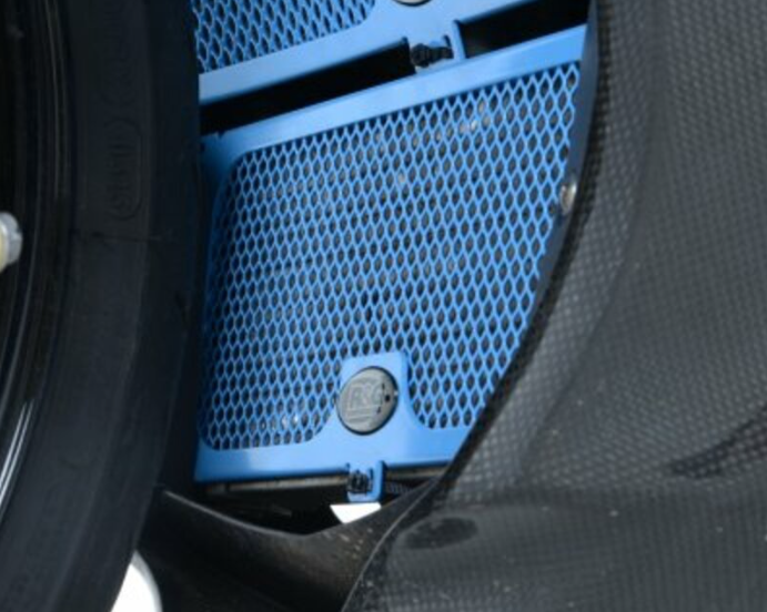 Протектор за радиатор R&G Racing Aluminium Radiator guard Dark Blue - BMW S1000RR 10-14