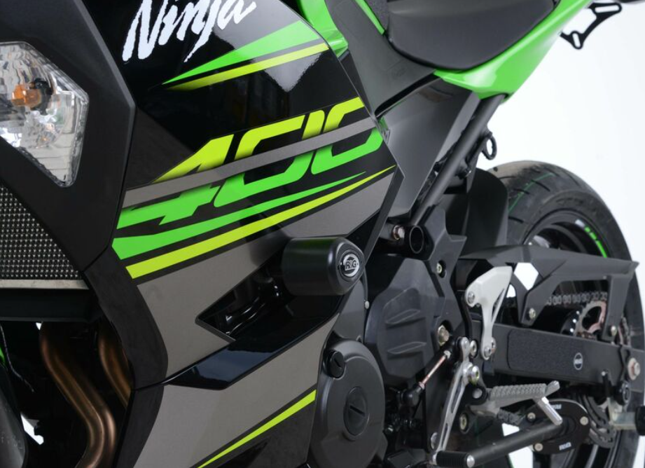Краш тапи R&G RACING Aero Crash Protectors White Kawasaki Ninja 400/Z400