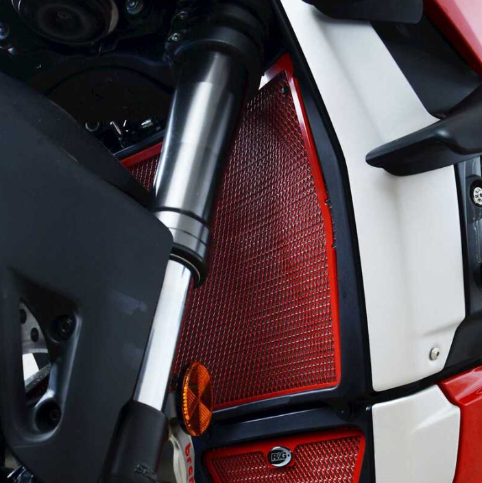 Протектор за радиатор R&G RACING Radiator Guard - Titanium Ducati Streetfighter V4 20-23 / Panigale V4 18-23