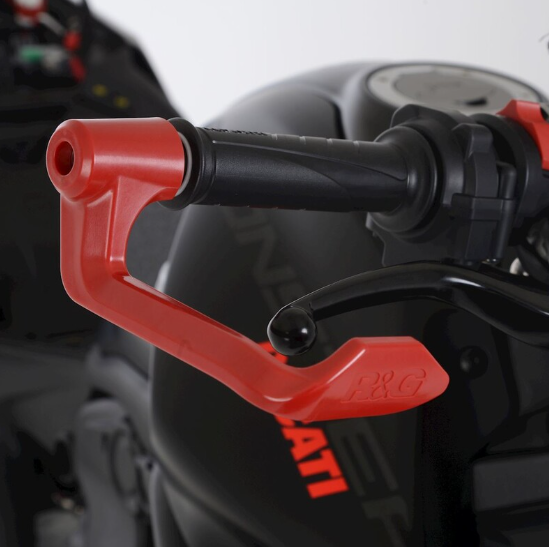 Протектор за кормило R&G RACING Brake Lever Guard - RED Yamaha Tracer 7 21-24