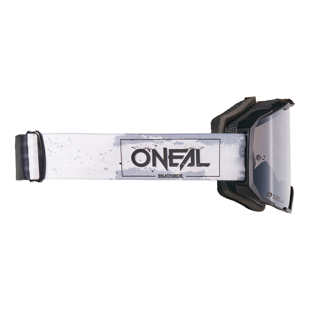 Мотокрос очила O'NEAL B-22 PAINT WHITE/BLACK - SILVER MIRROR