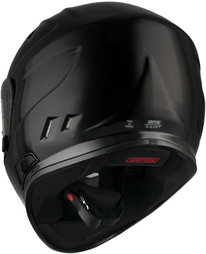 Каска SIMPSON VENOM SOLID GLOSS BLACK