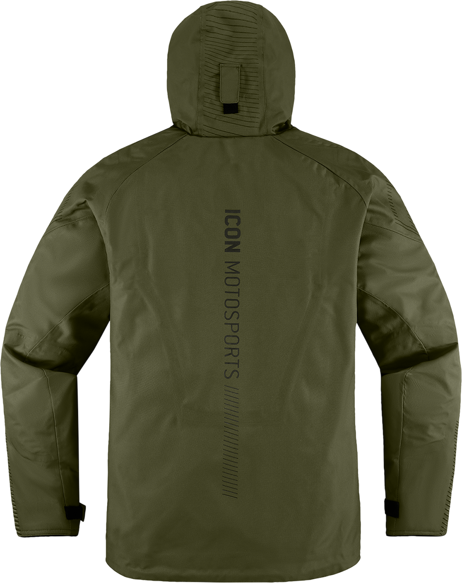 Текстилно мото яке ICON PDX3 CE - OLIVE