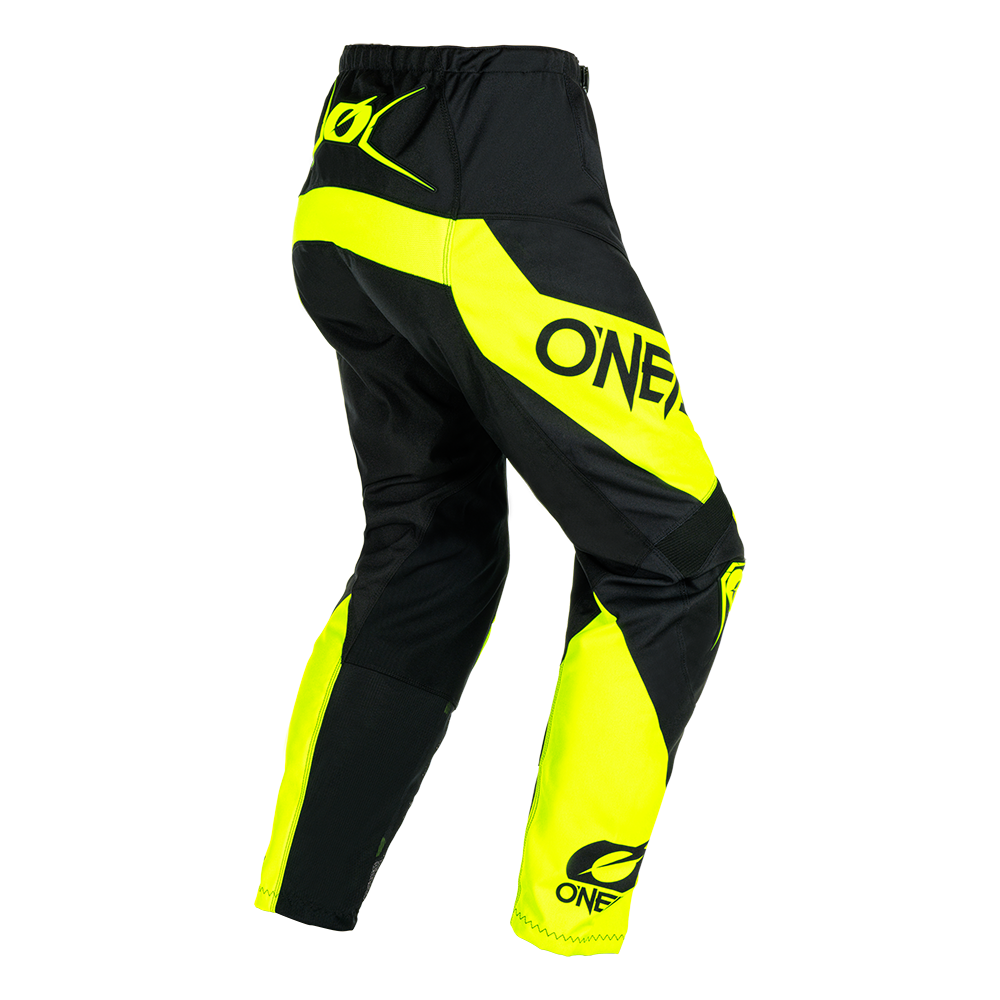 Мотокрос брич O'NEAL ELEMENT RACEWEAR BLACK/NEON YELLOW V.24