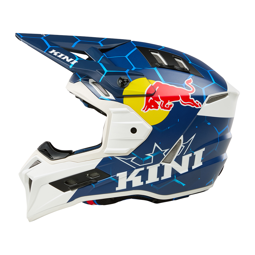 Ендуро каска O'NEAL KINI RED BULL EXC 1.0-BLUE/WHITE